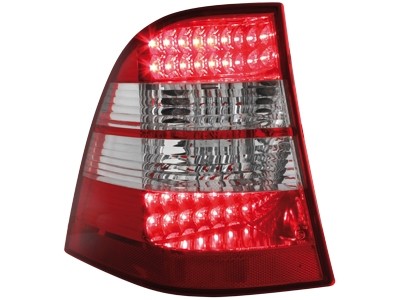 Taillights Mercedes M-Class 02-05 LED Chrome