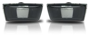 Side Turn Signals for Opel Corsa D (Black)