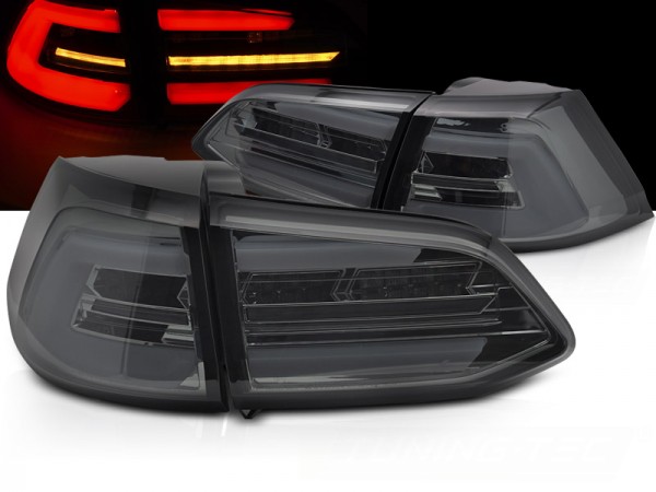 Taillights VW Golf VII Variant 12- black/Smoke Led
