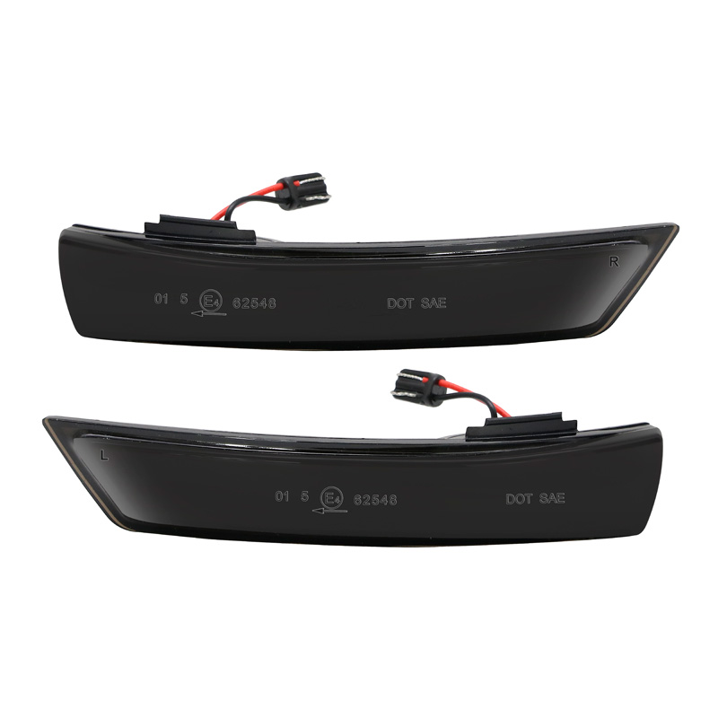 Set LED Side Mirror Indicators Smoke Dynamic Running Light