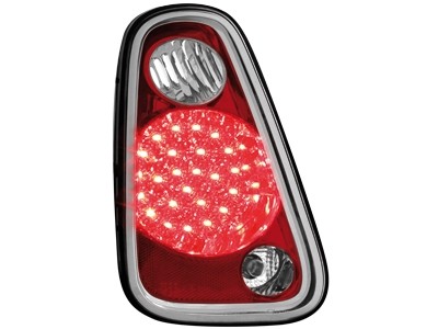 Taillights Mini cooper LED Red/clear