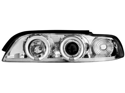 Headlights BMW E39 Angel Eyes Chrome SPECIAL PRICE
