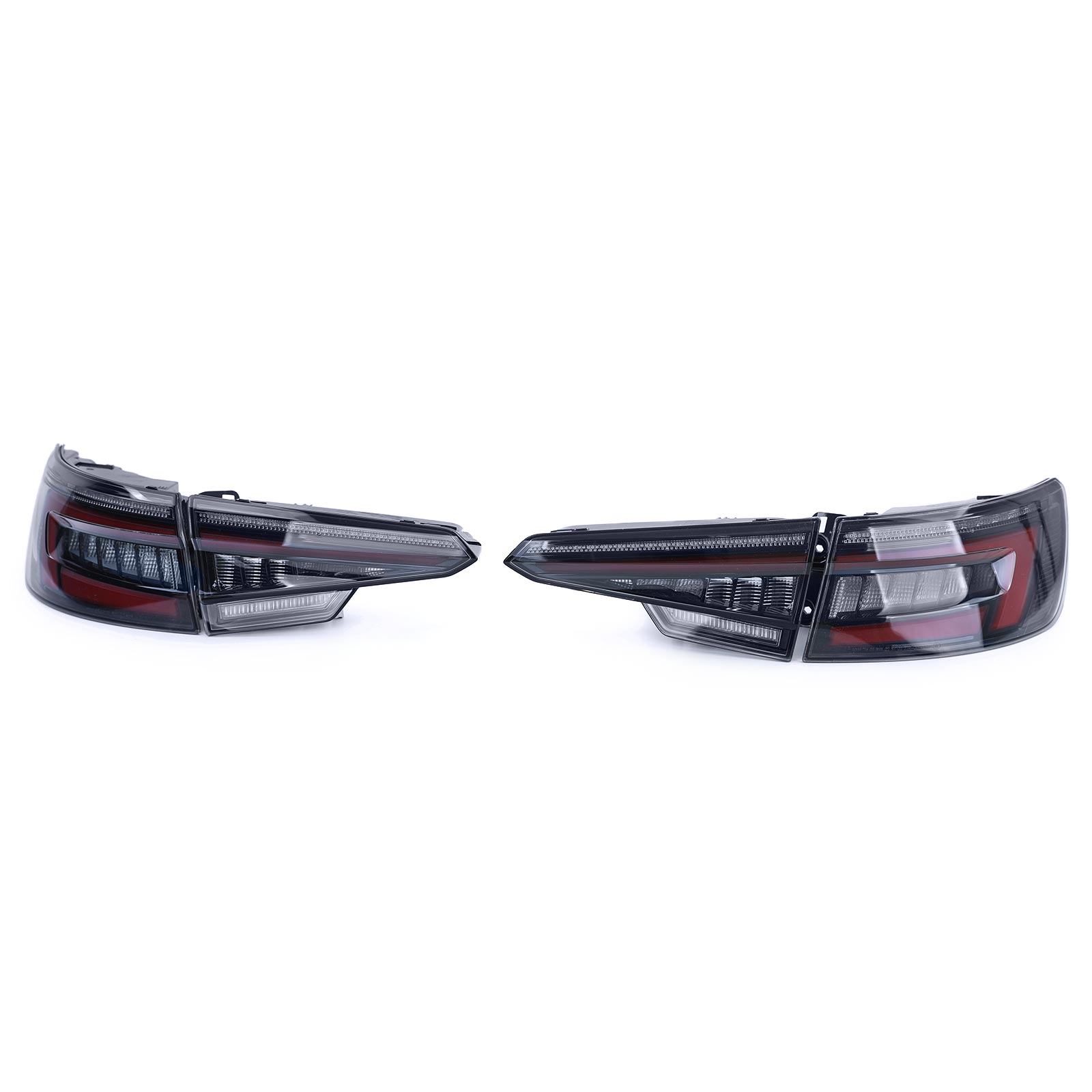 Taillights Audi A4 S4 B9 8W 15-19 Limousine Black Line