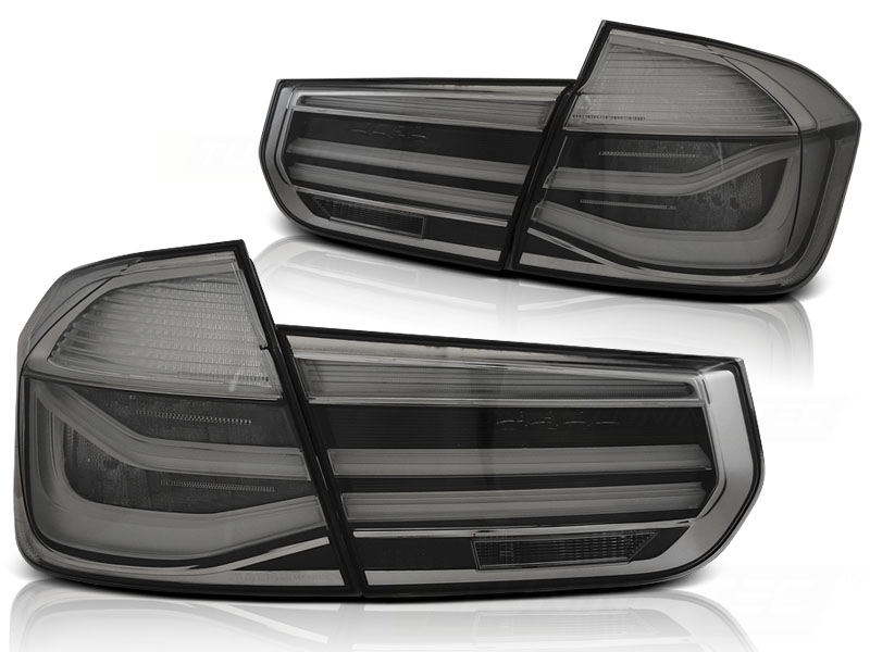BMW F30 Sedan (2011-2014) LCI Design LED Tail Lights – Smoke