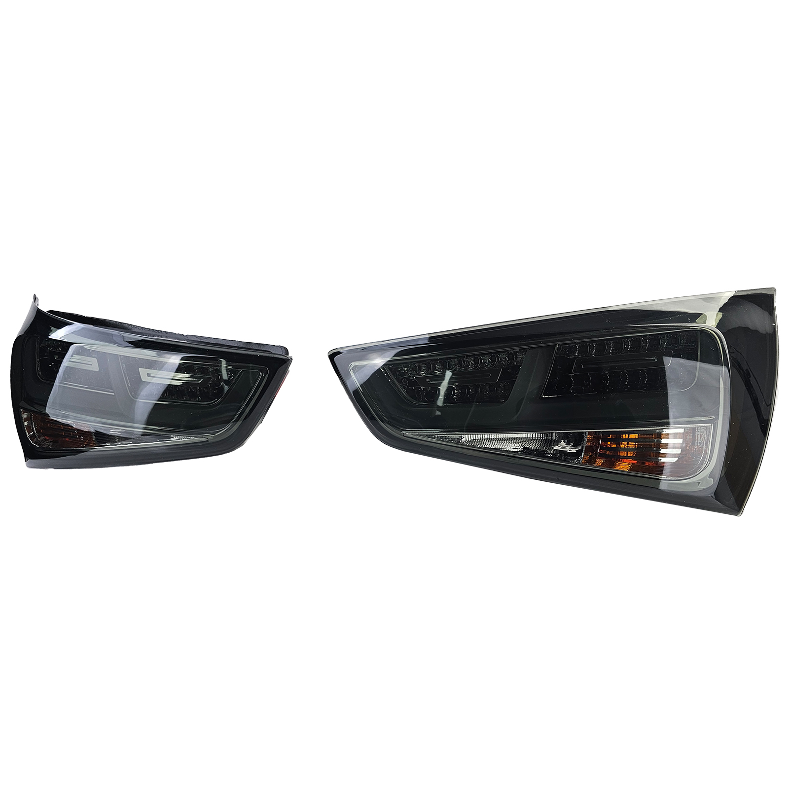 Taillights Audi A1 LED Tube Black
