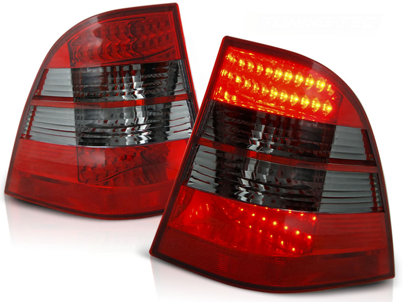 Taillights Mercedes M-Class 02-05 LED smoke