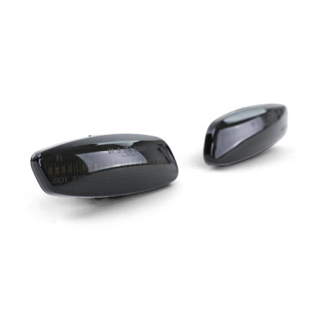 Side Indicator Lights Peugeot 207, 308, Citroën DS3, DS4, C3, C4 Dynamic LED Black-Chrome