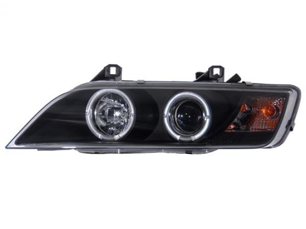 Headlights BMW Z3 Angel eyes black