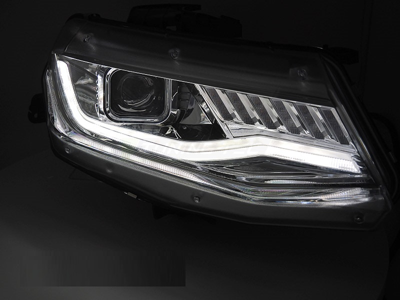 Headlights LED DRL Chevrolet Camaro 16-18 HID SEQ