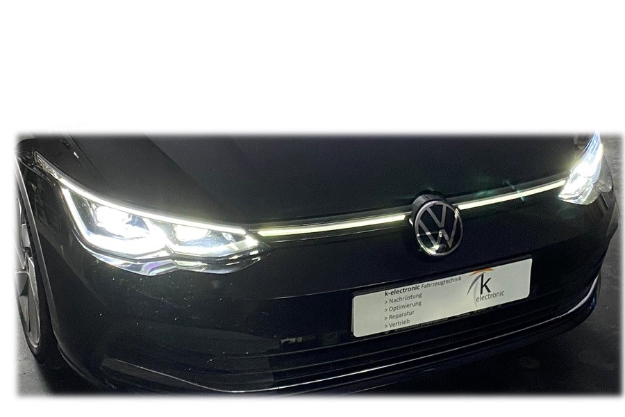 Grill LED Volkswagen Golf 8 Chrome