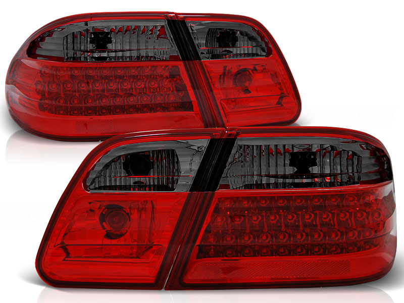 Taillights Mercedes E-Class W210 95-02 LED Red/smoke
