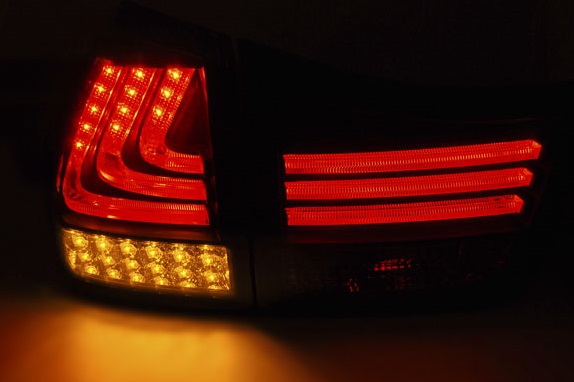 LED Tube Tail Lights for Lexus RX 330 / 350 (2003-2008) – Red