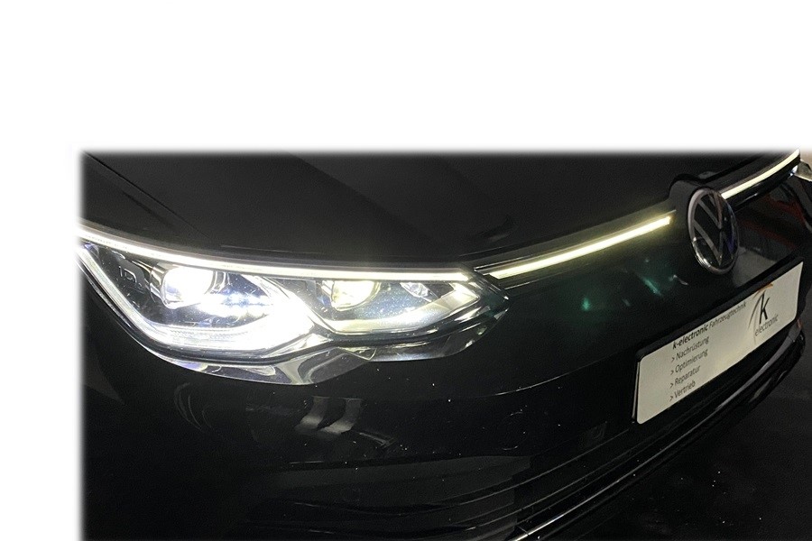 Grill LED Volkswagen Golf 8 Red