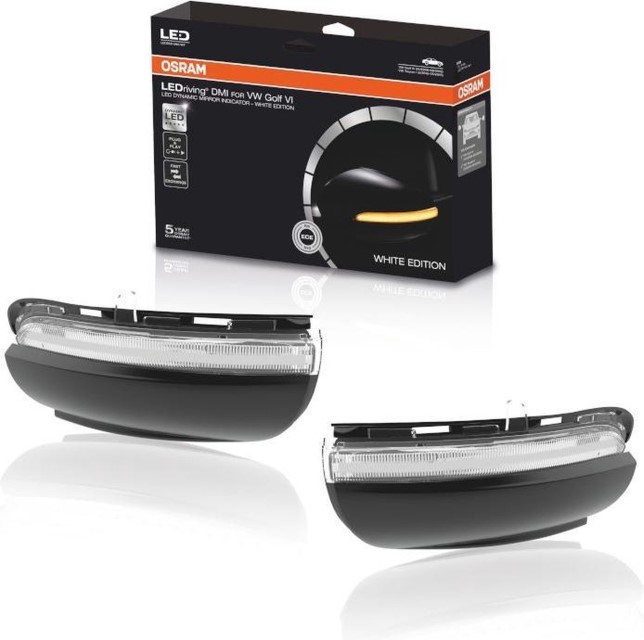 Indicators VW Golf VI / Touran Osram dynamic mirror White