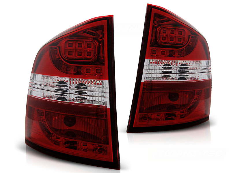Taillights LED Skoda Octavia Combi Typ 1Z Bj. 05- red/black