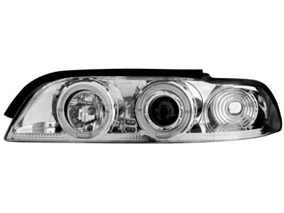 Headlights BMW E39 Angel Eyes Chrome SPECIAL PRICE