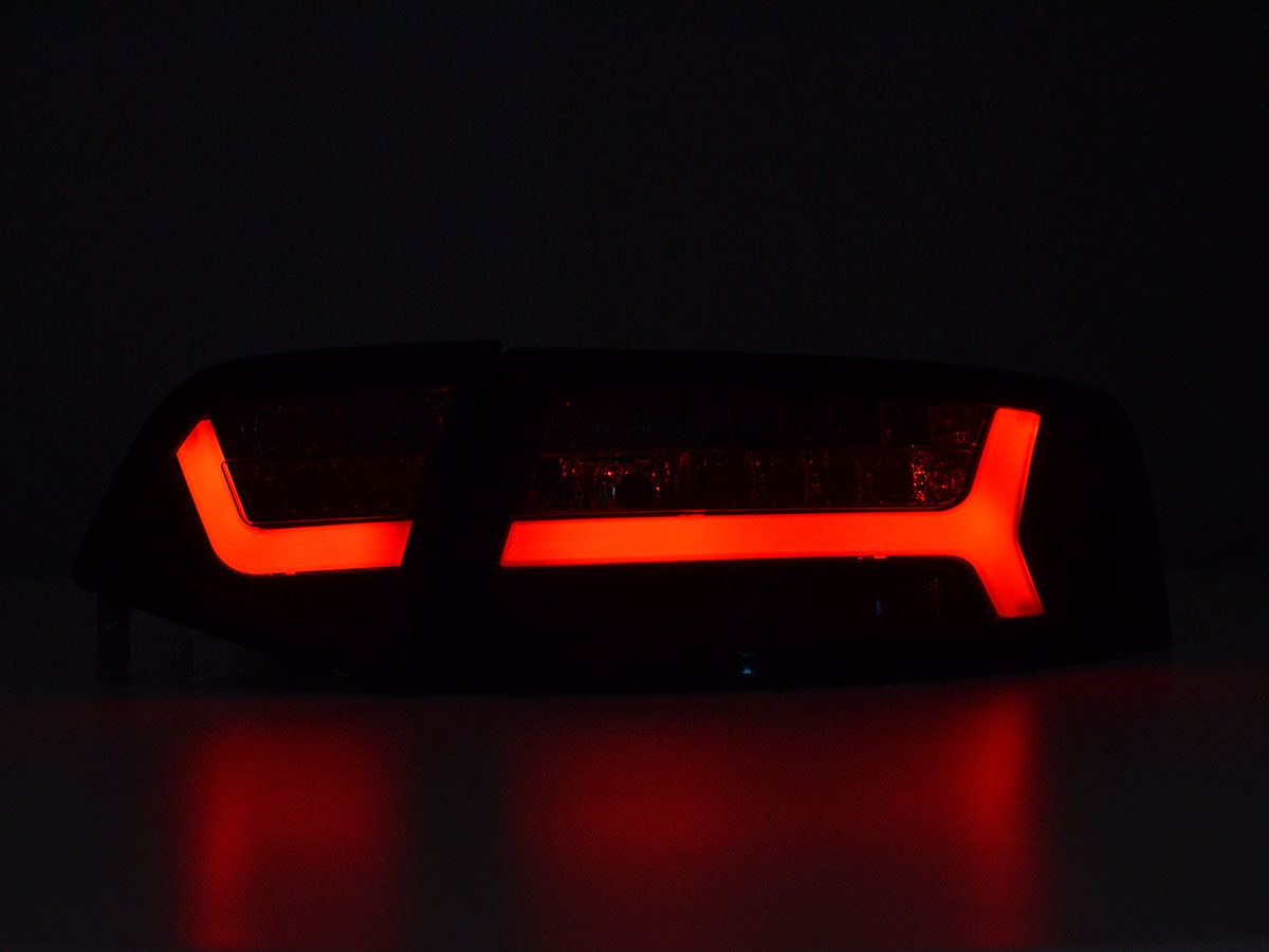 Taillights Audi A6 4F 08-11 Sedan Tube Dynamic Black