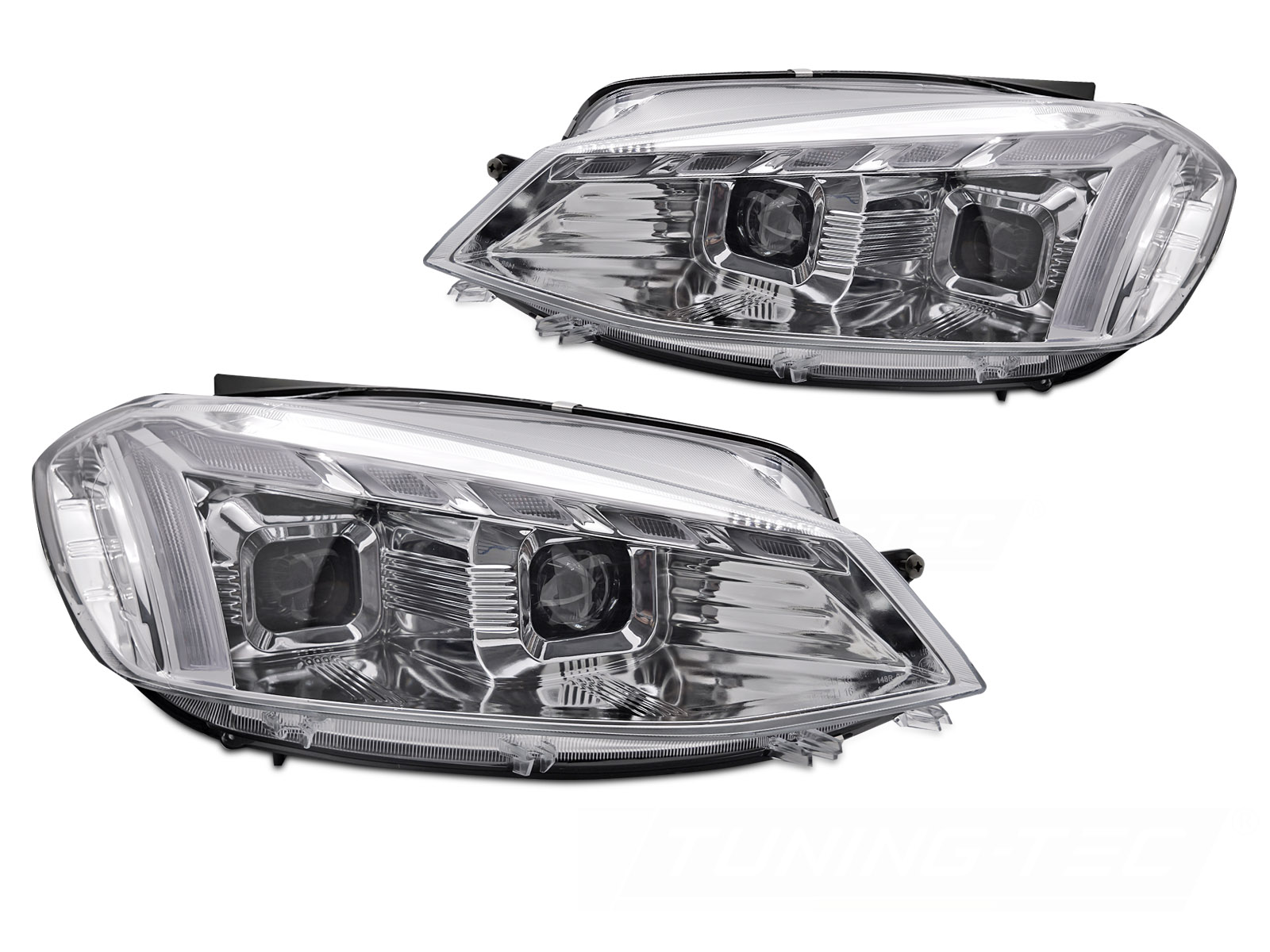 Headlights VW Golf VII 17-19 LED DRL Dynamic