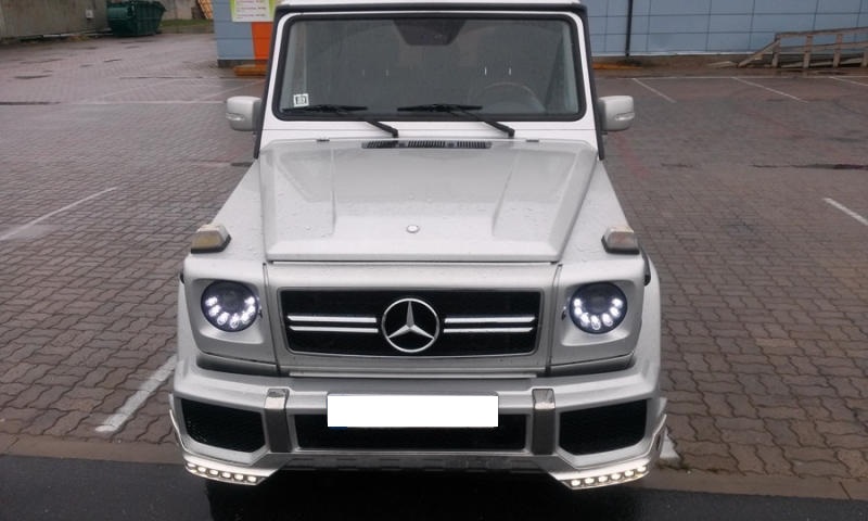 Headlights Mercedes Benz G-Klasse W463 black 92-06