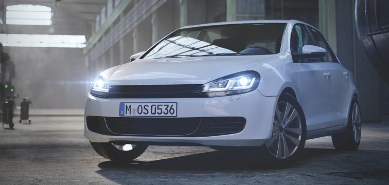 Headlights VW Golf VI OSRAM LEDriving XENARC Black Edition