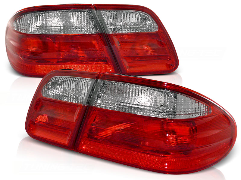 Taillights Mercedes E-Class W210 95-02 Red/White