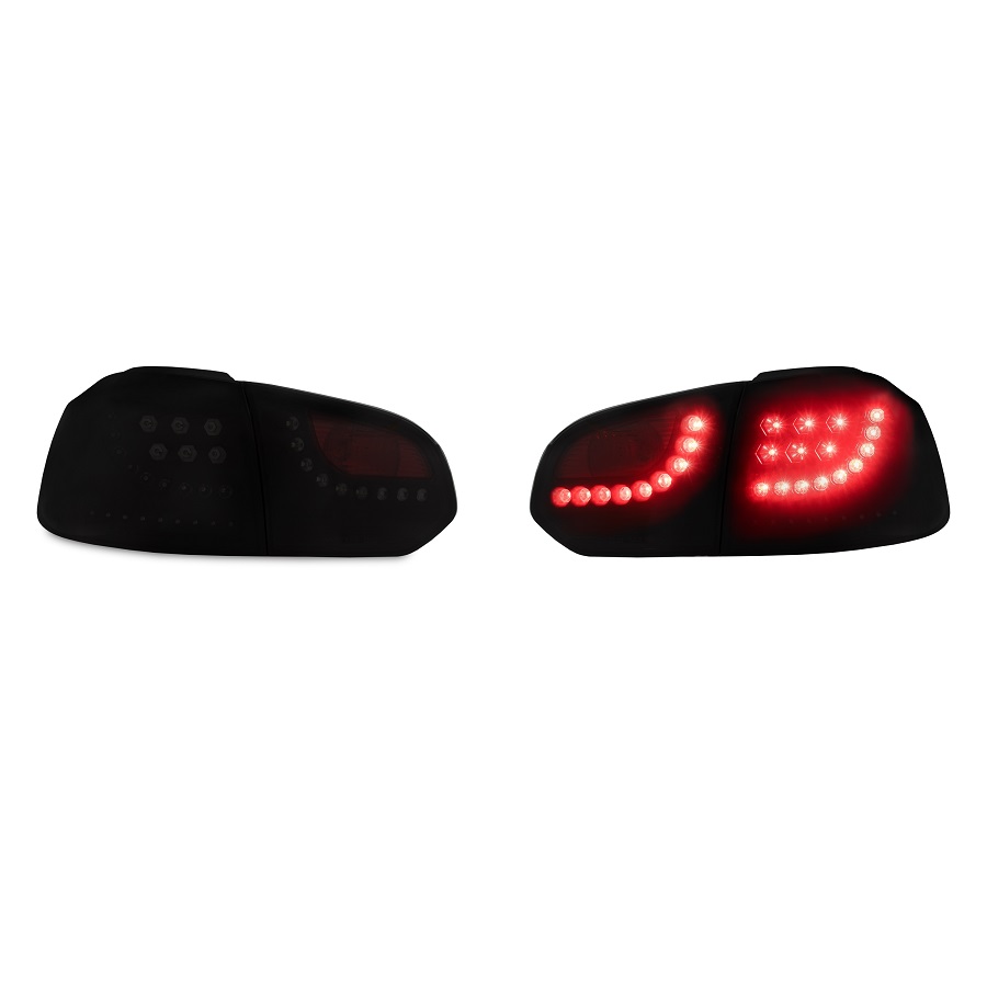 VW Golf VI (10/08-) Dynamic LED Tail Lights – Black (OUTLET)