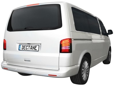 Taillights VW Bus T5 LED Tube Achterklep