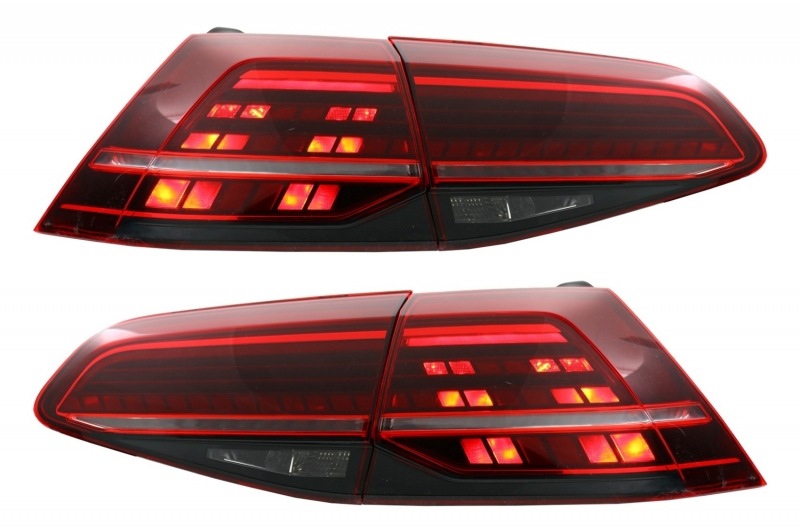 Tail Lights VW Golf VII Dynamic Facelift LED Cherry