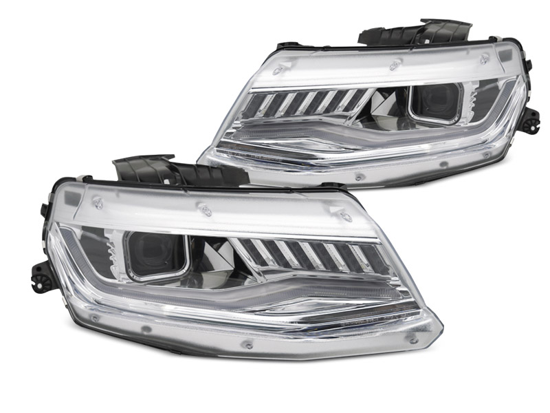 Headlights LED DRL Chevrolet Camaro 16-18 HID SEQ