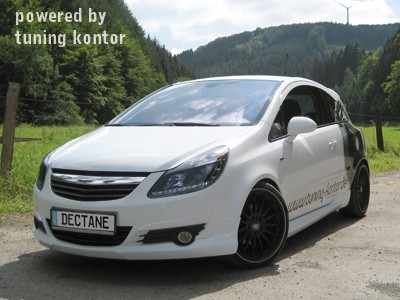 Headlights Opel Corsa D 06- Devil Eyes Dlite LED Black