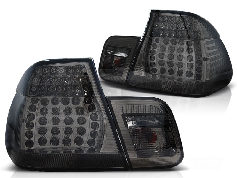 Taillights BMW E46 Sedan 01-05 LED facelift white