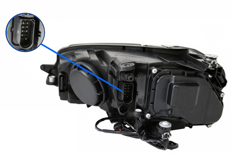 Osram Full LED Headlights LEDriving VW Golf 7 VII (2012-2017) Black Upgrade for Halogen