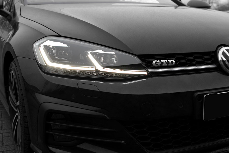 LED Headlights Volkswagen VW Golf 7 VII (2012-2017) Facelift G7.5 Look