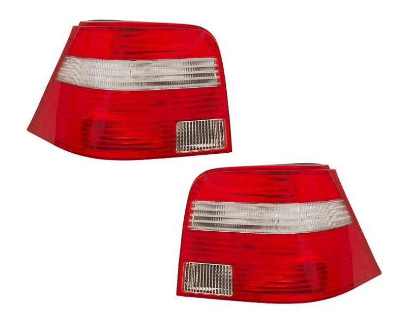 Taillights VW Golf IV Red/White