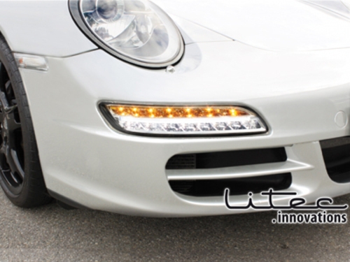 997 Ruf Turn Signal LED Turn Signals with Daytime Running Lights Porsche 997 | PO100005