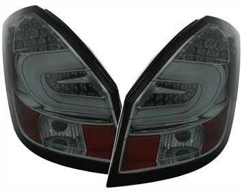 Rear lights Skoda Fabia LED 5J 07+ smoke