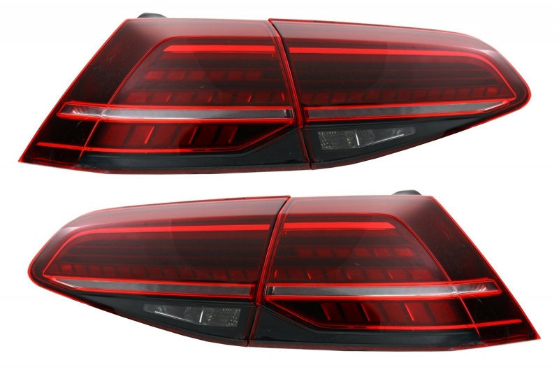 Tail Lights VW Golf VII Dynamic Facelift LED Cherry