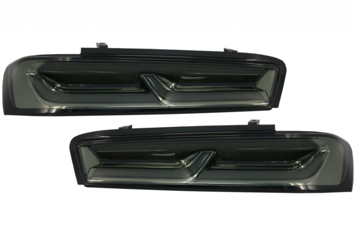 Tail Lights Chevrolet Camaro SS (2015-2017) LED Dynamic Turning Lights Smoke