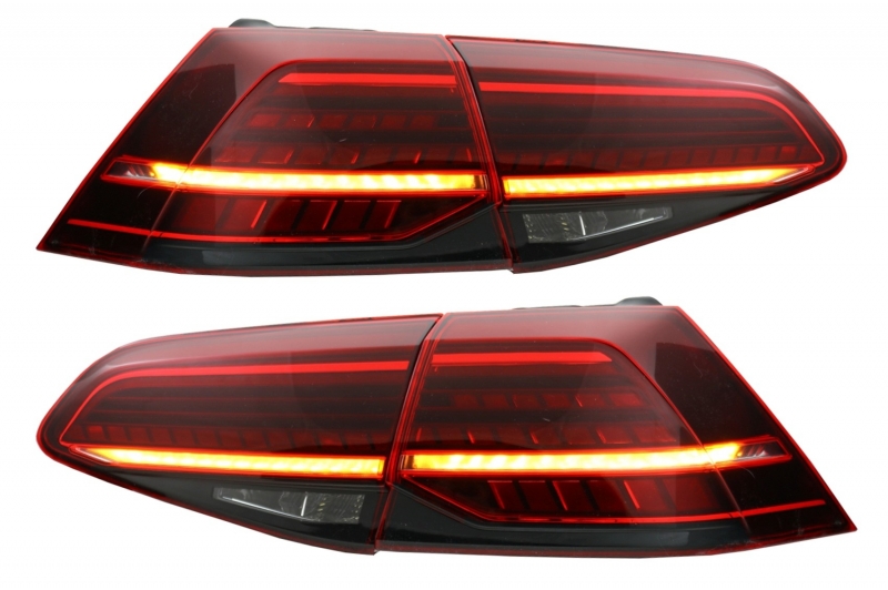 Tail Lights VW Golf VII Dynamic Facelift LED Cherry
