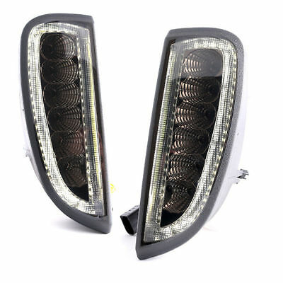 Turn signals DRL Porsche Cayenne 06-10 LED smoke