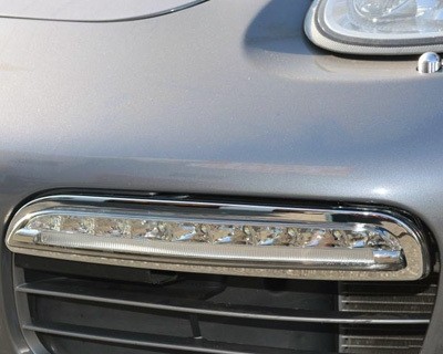 daytime running lights Porsche Boxster 987 chrome '04 - '09