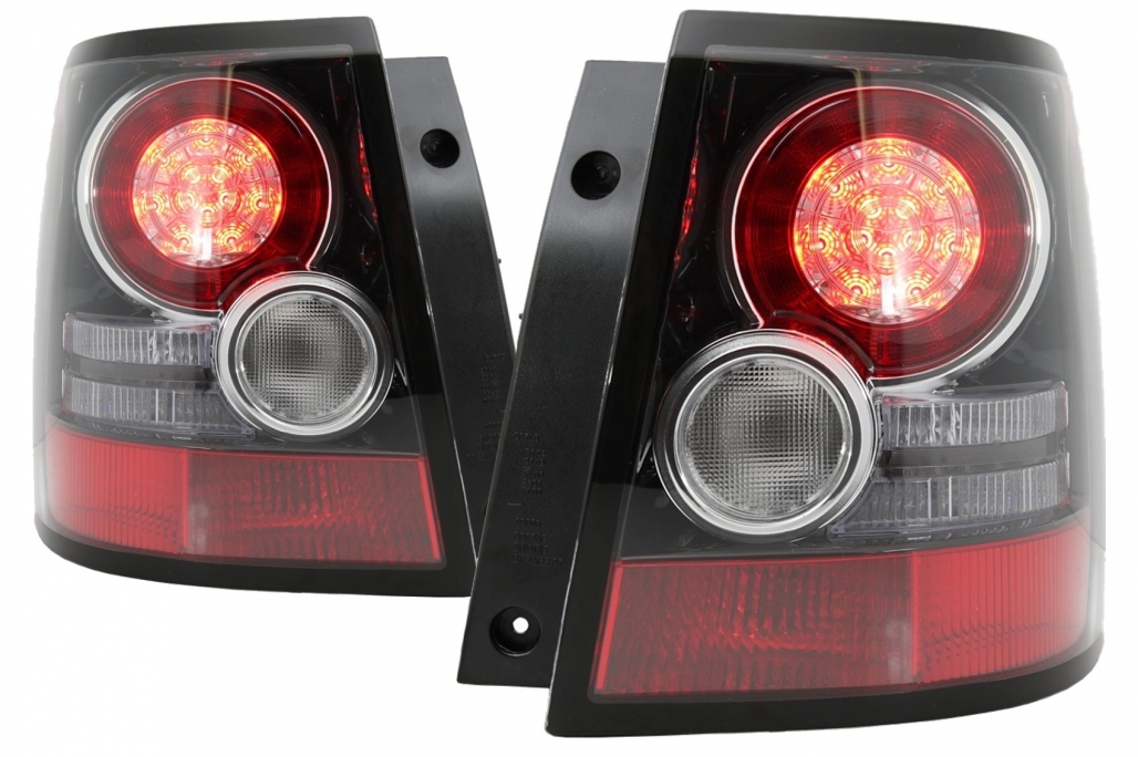 Rear lights Range Rover Sport 05-13 LED Facelift Autobiography Design Black-Red