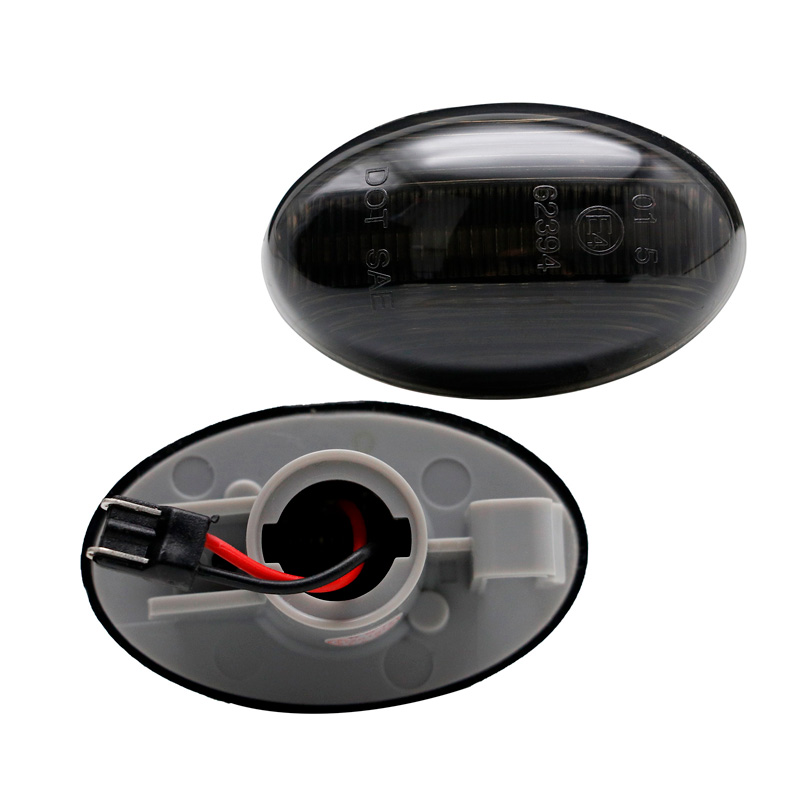 Satz LED Seitenblinker passend für Mercedes A-Klasse W168 / Vito W639 / Vito W447 / Citan W415 - Smoke - inkl. dynamischem Lauflicht