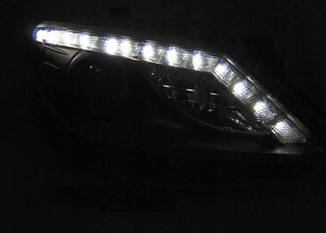 Headlights Seat IBIZA 6J 08-12 LED Turn Signal Black