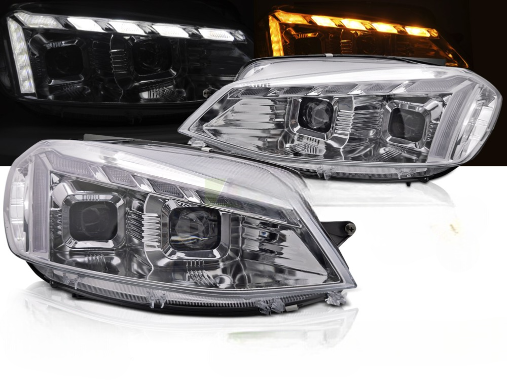 Headlights VW Golf VII 17-19 LED DRL Dynamic