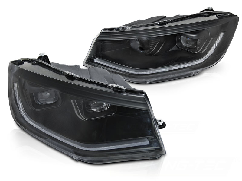 Headlights Volkswagen Caddy Cargo 2020- DRL LED Dynamic Black