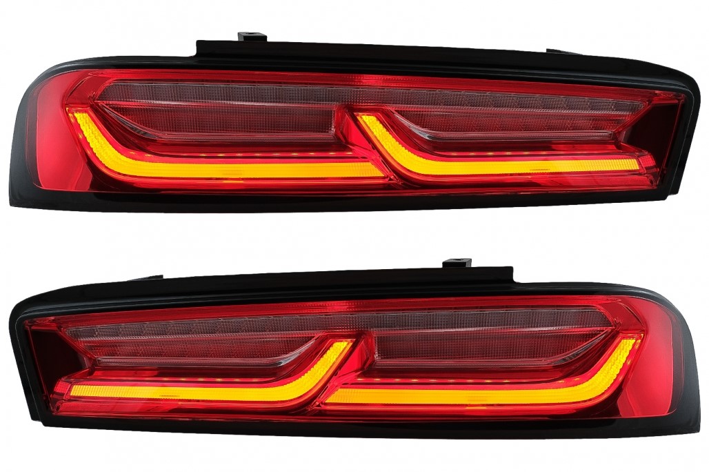 Taillights Chevrolet Camaro SS (2015-2017) LED Dynamic Turning Lights Smoke