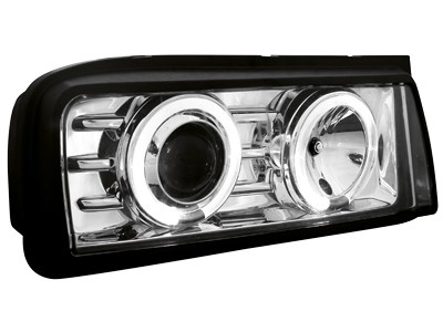 Headlights VW Corrado Angel Eyes Chrome