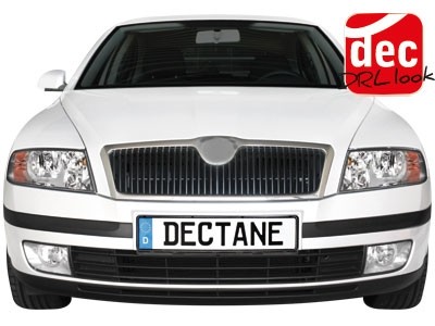 Headlights Skoda Octavia 05-09 Dayline Devil Eyes HID Black