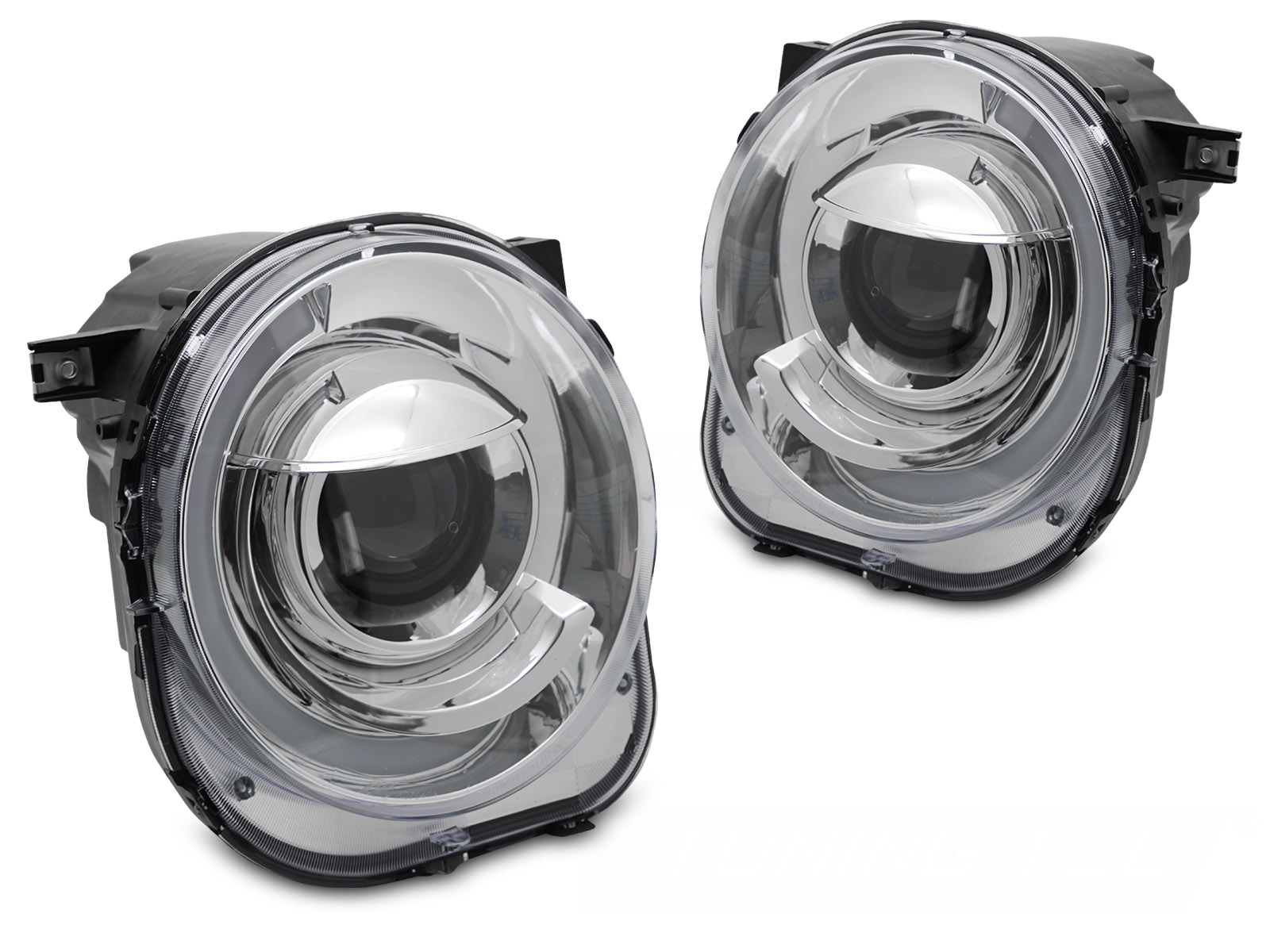 Headlights Jeep Renegade 2014- Tube Chrome